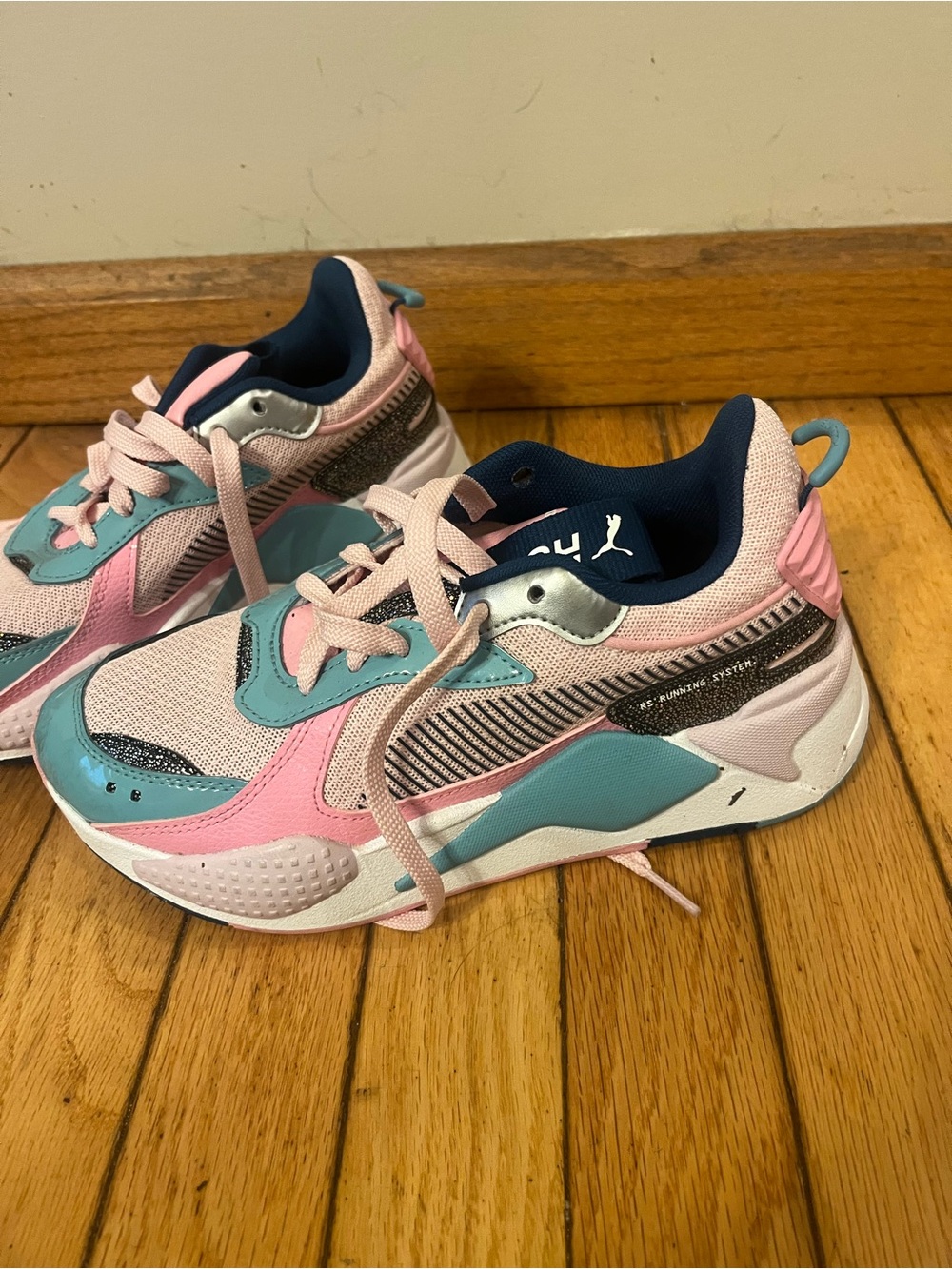 Puma women’s Pink & Teal Athletic runners